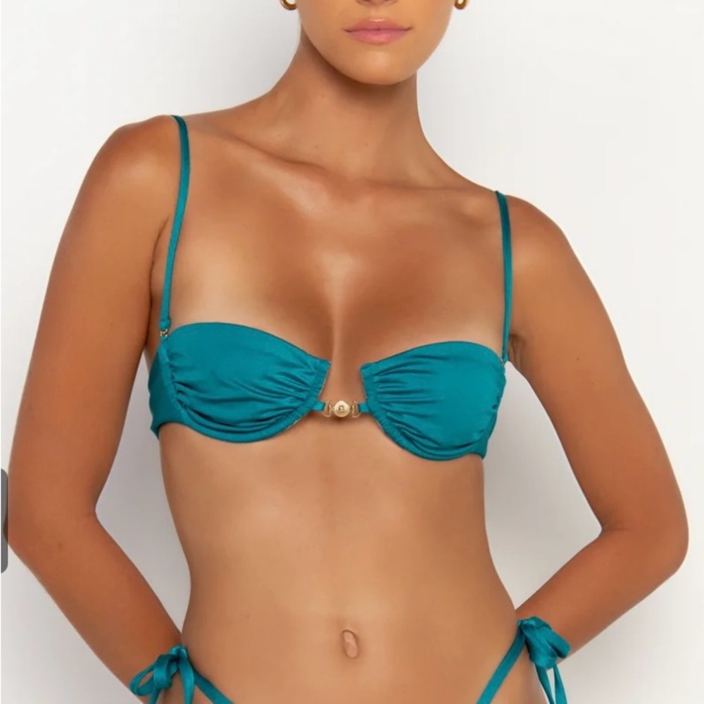 Sommer Swim Harper in Blue Fondale (Size M)